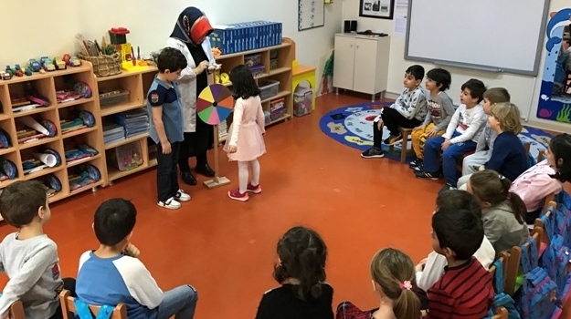 Güneşli Okyanus Koleji Okul Öncesi Gezegenler Grubu Oyun Etkinliğinde