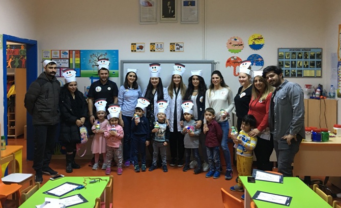 Güneşli Okyanus Koleji Okul Öncesi Öğrenci Ve Velileri Aile Katılımı Etkinliğinde