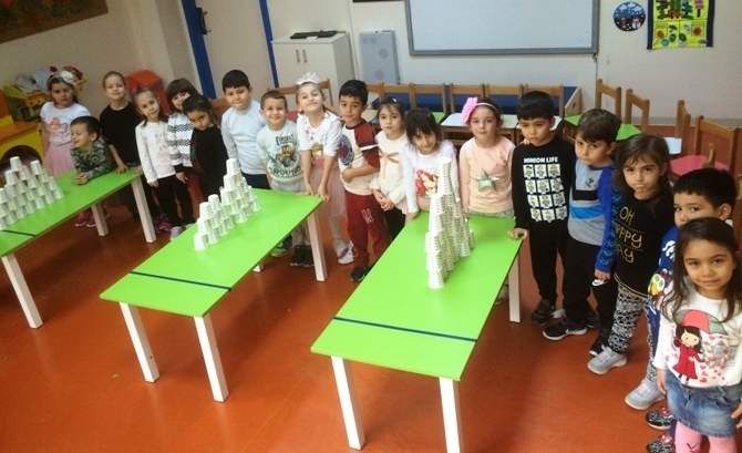 Güneşli Okyanus Koleji Okul Öncesi Yıldızlar Grubu Oyun Etkinliğinde
