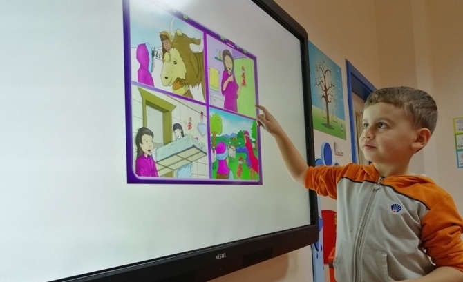 Güneşli Okyanus Koleji Okul Öncesi Yıldızlar Sınıfı Fastrackids Dersinde