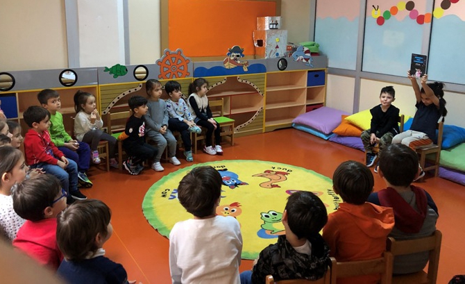 Güneşli Okyanus Koleji Okul Öncesi Yıldızlar Grubu Aile Katılım Etkinliğinde