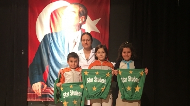 İncek Okyanus Kolejinde Haftanın Star Student'ı Seçildi