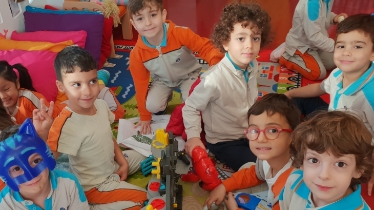Halkalı Okul Öncesi Yıldızlar Grubu Öğrencileri‘’Serbest Zaman’’ Etkinliğinde