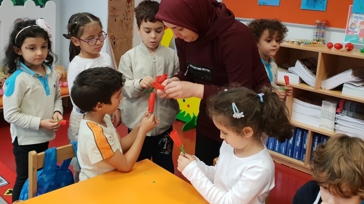 Halkalı Okul Öncesi Yıldızlar Grubu Aile Katılım Etkinliğinde