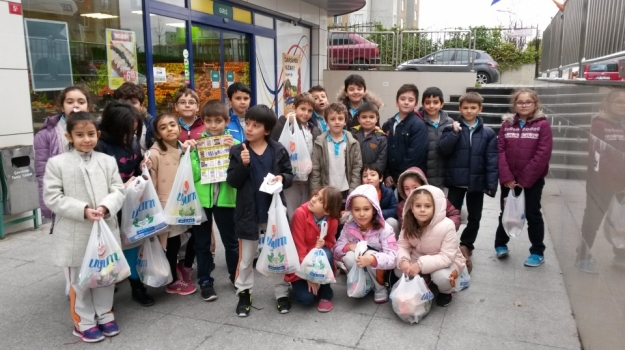 Halkalı Okyanus Koleji İlkokul Öğrencilerinden Bilinçli Alışveriş