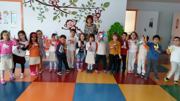 Halkalı Okyanus Koleji Okul Öncesi Yıldızlar Grubu Öğrencileri Aile Katılımında.