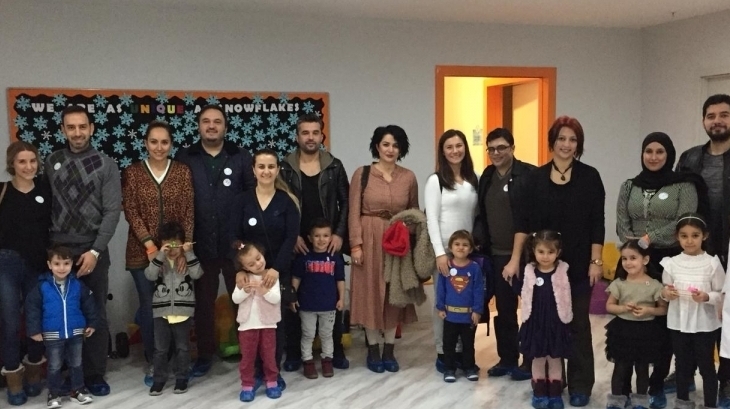 Halkalı Okyanus Koleji Okul Öncesinde Ailemle Okulumdayım Etkinliği