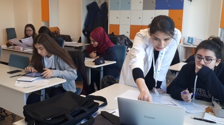 İncek Okyanus Anadolu Lisesi'nde MUN Çalışmaları