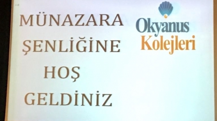 İncek Okyanus Koleji'nde Münazara Şenliği!