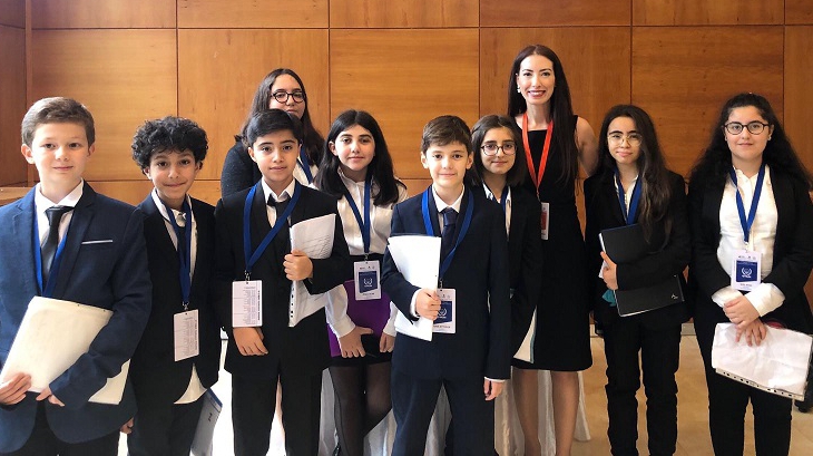 İncek Okyanus Koleji O’MUN Konferansında