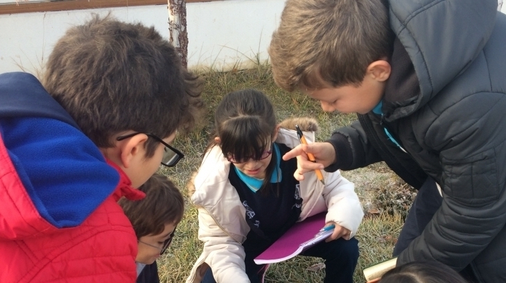 İncek Okyanus Koleji Öğrencileri Canlıları Sınıflandırıyor