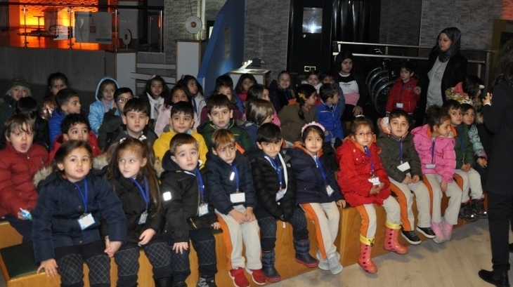 İncek Okyanus Koleji Okul Öncesi Öğrencileri Feza Gürsey Bilim Merkezi Gezisine Katıldılar.