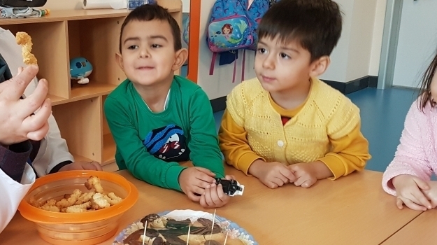 İncek Okyanus Okul Öncesi Yağmurlar Grubundan Eğlenceli Etkinlik