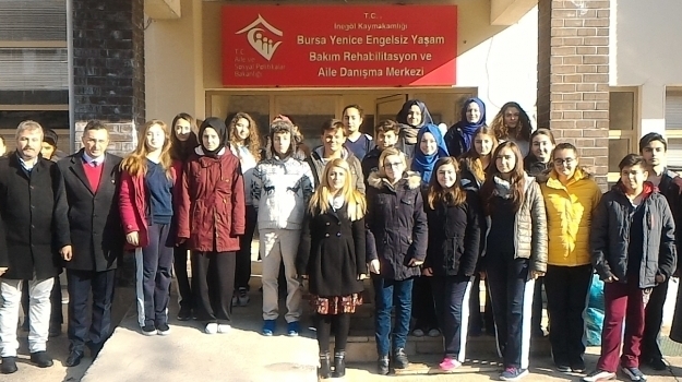 İnegöl Okyanus Koleji Engellilerin Yanında
