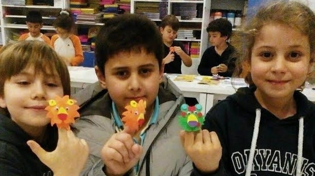 Kemerburgaz Okyanus Koleii 3. Sınıf Öğrencilerinin Görsel Sanatlar Dersi