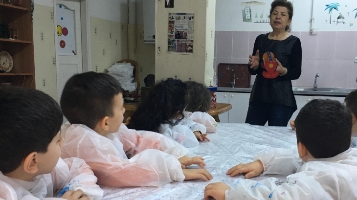 Üstün Zekalılar İlkokulu 1/C Sınıfı Oyuncak Atölyesinde