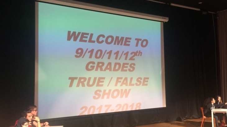İngilizce Zümresi 9. Sınıflara "True False" Yarışması Düzenledi