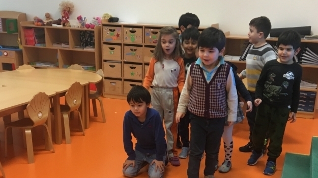 Konyaaltı Okyanus Okul Öncesi Güneş Sınıfı Sosyal Beceri Dersinde