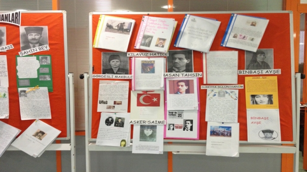 4. Sınıflar Performans Ödevlerini Sergiledi