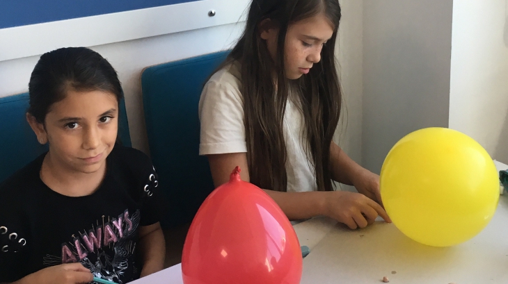 Lara Okyanus Koleji 5.Sınıf Öğrencileri Fen Bilimleri Dersinde