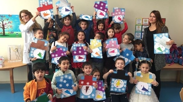 Mavişehir Bulutlar Grubu Aile Katılım Etkinliğinde Kış Mevsimini Öğreniyor
