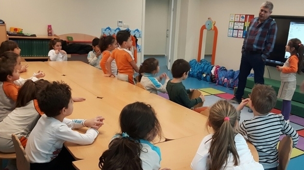 Mavişehir Gezegenler Grubu Aile Katılım Etkinliğinde Mızıka Enstrümanını Tanıdı