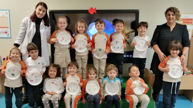 Mavişehir Okyanus Koleji Balıklar Grubu Aile Katılımı Etkinliğinde