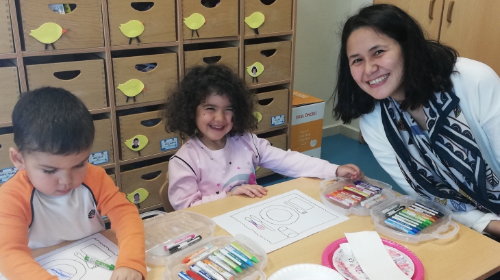 Mavişehir Okyanus Koleji Kuşlar Grubu Aile Katılımı Etkinliğinde