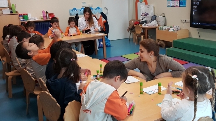 Mavişehir Okyanus Koleji Okul Öncesi Balıklar Grubu Aile Katılım Etkinliğinde