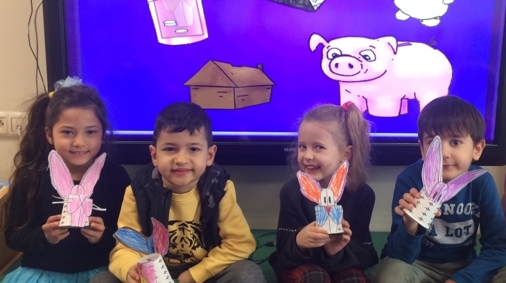 Mavişehir Okyanus Koleji Okul Öncesi Çiçekler Grubu Fastrackids Dersinde
