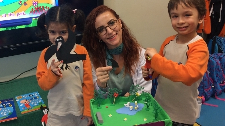 Mavişehir Okyanus Koleji Okul Öncesi İnciler Grubu Öğrencileri "Shark İn The Park" Hikayesini Dinlediler