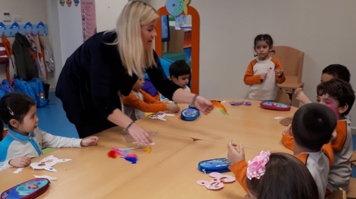 Mavişehir Okyanus Koleji Okul Öncesi İnciler Grubu Aile Katılım Etkinliğinde