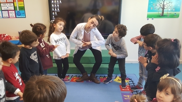Mavişehir Okyanus Koleji Okul Öncesi Kuşlar Grubu Drama Dersinde