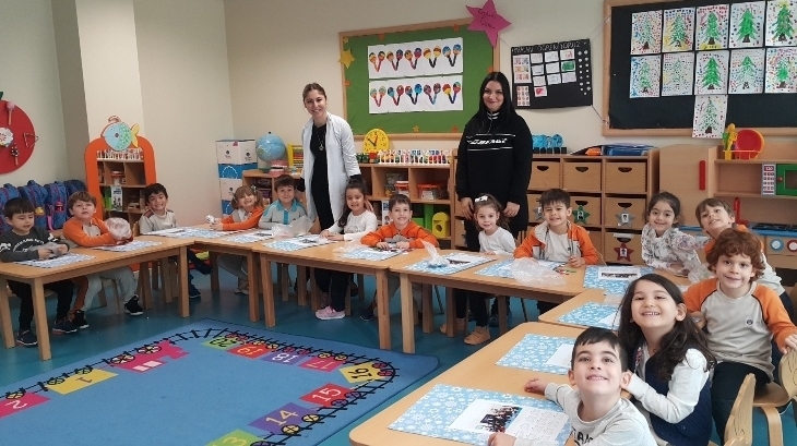 Mavişehir Okyanus Koleji Okul Öncesi Yıldızlar Grubu Aile Katılım Etkinliğinde