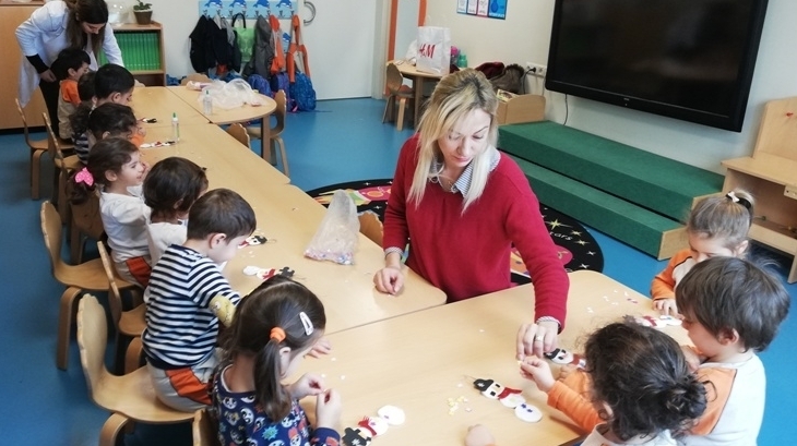 Mavişehir Okyanus Koleji Okul Öncesi Yunuslar Grubu Aile Katılım Etkinliğinde