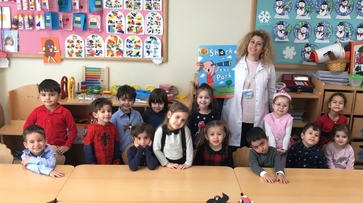 Mavişehir Okyanus Koleji Okul Öncesi Yunuslar Grubu İngilizce Dersinde