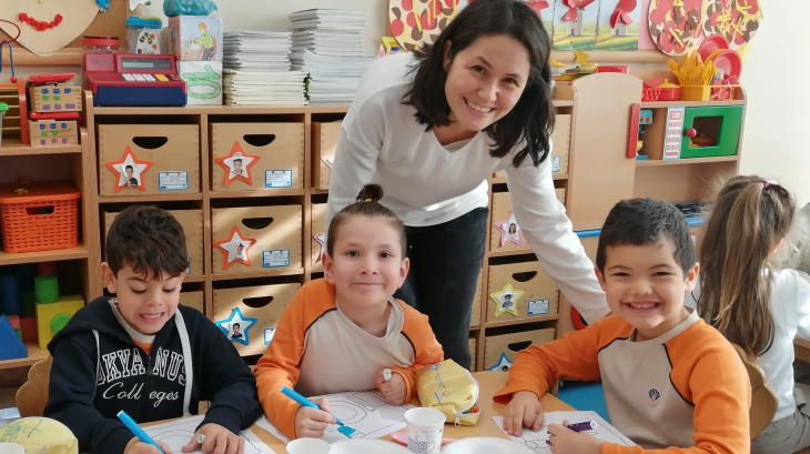 Mavişehir Okyanus Koleji Yıldızlar Grubu Öğrencileri Aile Katılımı etkinliğinde