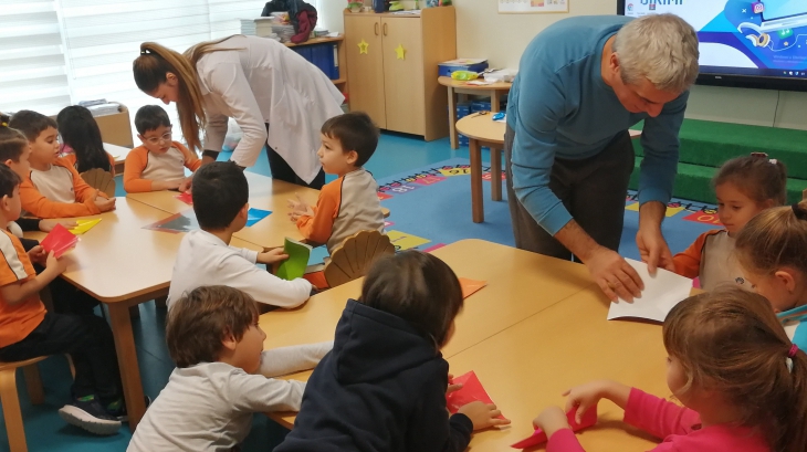 Mavişehir Okyanus Koleji Yıldızlar Grubu Aile Katılımı Etkinliğinde