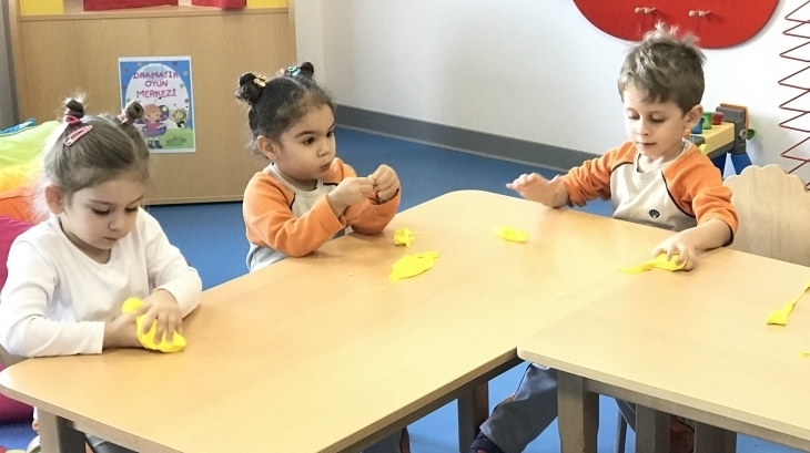 Mimaroba Okyanus Koleji Okul Öncesi Kuşlar Grubu Oyun Etkinliğinde