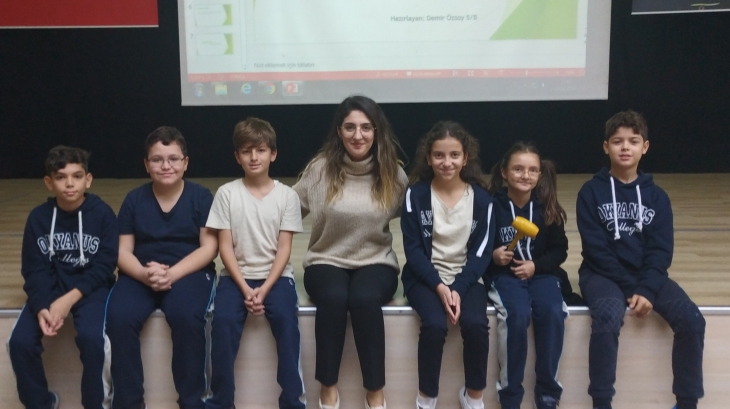 Mimaroba Okyanus Ortaokulunda Gelecekte Bir Gün Meslekte İlk Gün Projesi "Mesleğimi Anlatıyorum" Aşaması İle Başladı