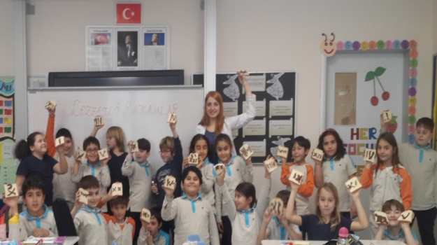 Mimarsinan Okyanus Koleji 3-A Sınıfından Romen Rakamlar