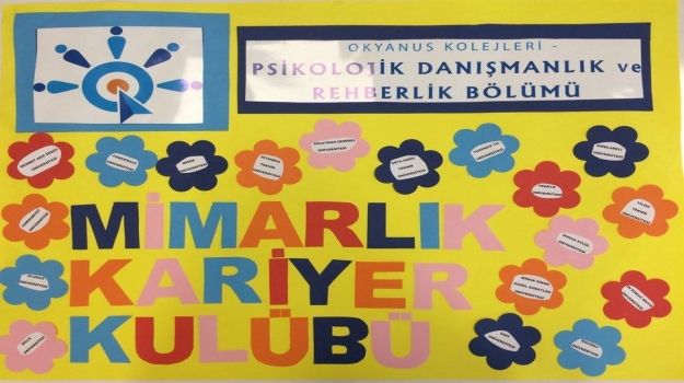 Mimarsinan Okyanus Koleji "Mimarlık Kariyer Kulübü"nün İlk Etkinliği