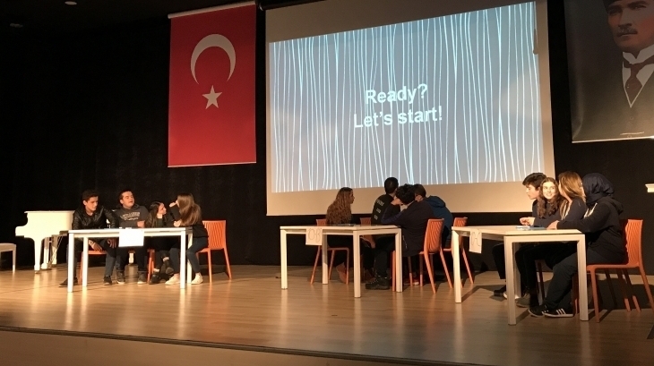 Mimarsinan Okyanus Koleji’nde 4 Pictures 1 Word Yarışması