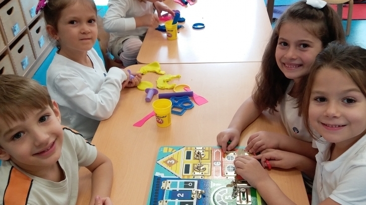 Mimarsinan Okyanus Koleji Okul Öncesi Gökkuşağı Grubu Serbest Oyun Etkinliğinde