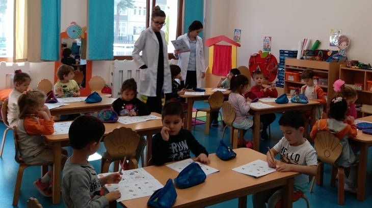 Mimarsinan Okyanus Koleji Okul Öncesi Gökkuşağı Grubu Upgrade Etkinliğinde