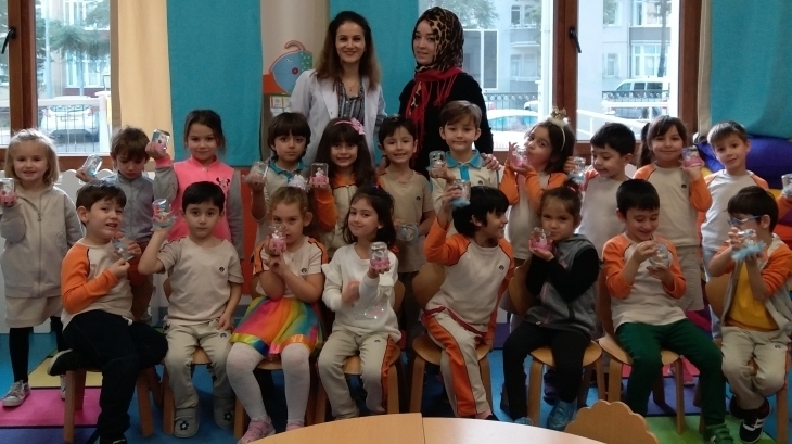 Mimarsinan Okyanus Koleji Okul Öncesi Gökkuşağı Grubu Aile Katılımı Etkinliğinde.