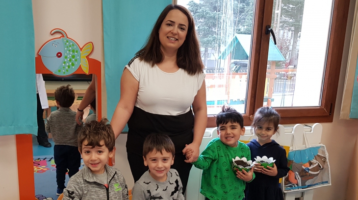 Mimarsinan Okyanus Koleji Okul Öncesi Çiçekler Grubu Aile Katılımı Etkinliğinde