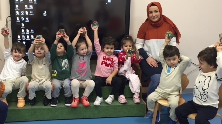 Mimarsinan Okyanus Koleji Okul Öncesi Kuşlar Grubu Aile Katılımı Etkinliğinde