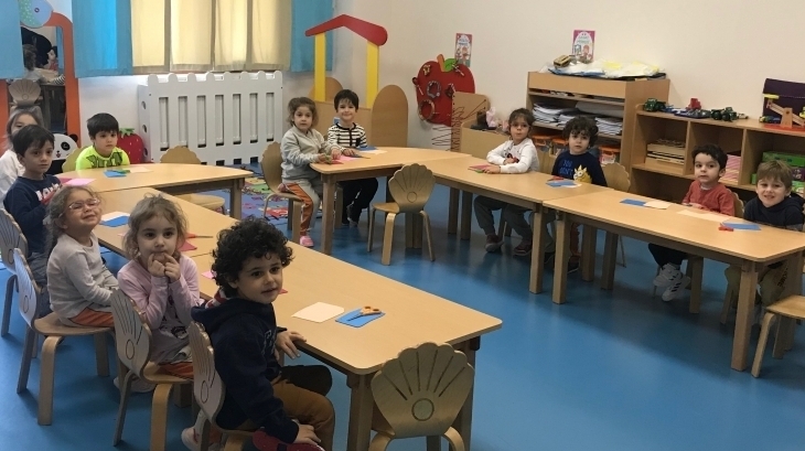Mimarsinan Okyanus Koleji Okul Öncesi Mercanlar  Grubu Bilingual Etkinliğinde