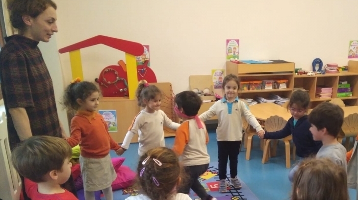 Mimarsinan Okyanus Koleji Okul Öncesi Mercanlar Grubu Drama Etkinliğinde